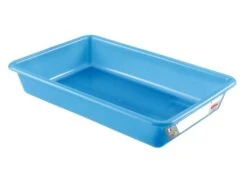 Bac Plat 5 L Bleu - Norme HACCP - 43 X 28 X Ht 7 Cm - Gilac