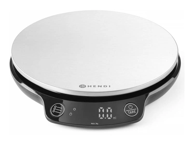 Balance De Cuisine Haute Précision - 3 Kg / 0,1 G - Avec Minuteur - Hendi 1 Balance De Cuisine Haute Précision - 3 Kg / 0,1 G - Avec Minuteur - Hendi