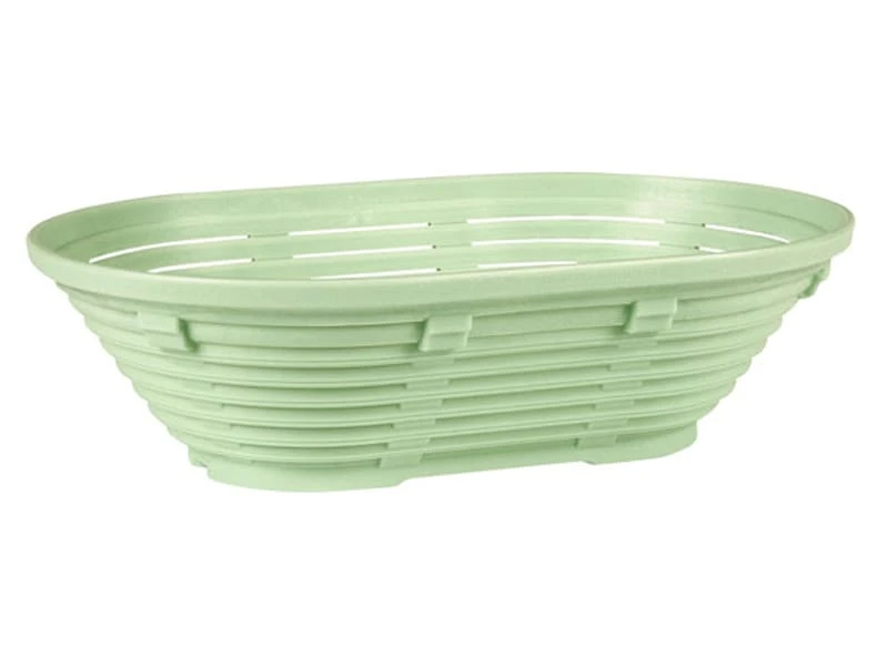 Banneton Ovale à Fermentation - Pour 1 Kg De Pâte - 26,5 X 17 X 9 Cm - Gilac 1 Banneton Ovale à Fermentation - Pour 1 Kg De Pâte - 26,5 X 17 X 9 Cm - Gilac