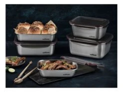 Boite Conservation Inox - 980 Ml - Cuitisan -Meilleur Du Chef Shop boite conservation inox 980 ml cuitisan 3 main 650