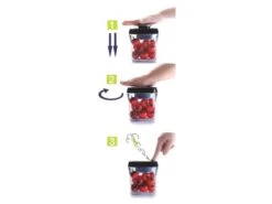 Boîte De Conservation Sous Vide - Rectangulaire - 1 Litre - Ibili -Meilleur Du Chef Shop boite conservation sous vide 3 main 650