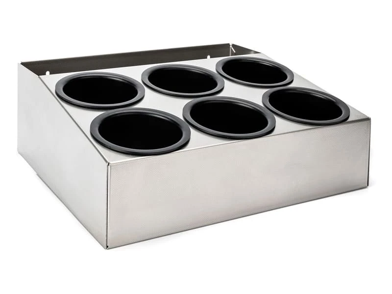 Boîte à épices Roll'Box - 6 Bols - Matfer 1 Boîte à épices Roll'Box - 6 Bols - Matfer