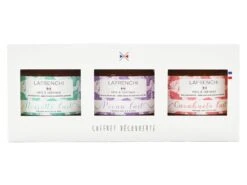 Coffret Pâte à Tartiner Chocolat Lait - Noisette, Pécan, Cacahuète - 3 X 100 G - Lafrenchi