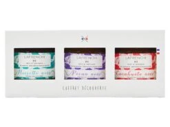Coffret Pâte à Tartiner Chocolat Noir - Noisette, Pécan, Cacahuète - 3 X 100 G - Lafrenchi