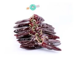 Piments D'Espelette Séchés En Corde