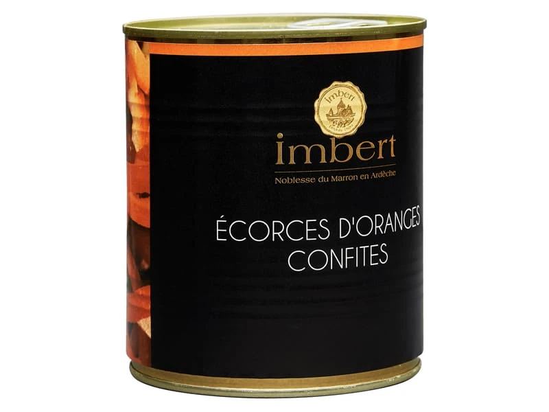 Ecorces D'orange Confites Au Sirop - 480 G - Imbert 1 Ecorces D'orange Confites Au Sirop - 480 G - Imbert