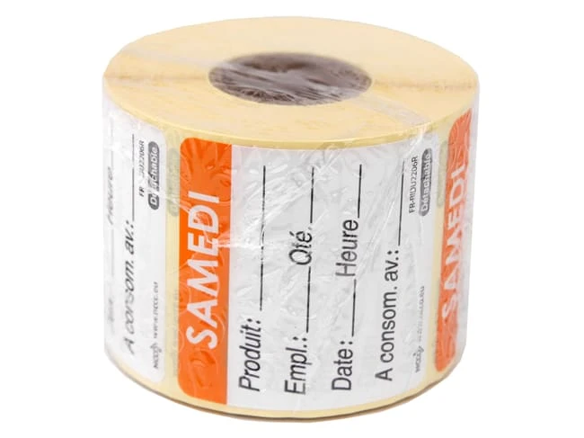 Etiquettes D'identification HACCP - Mercredi 3 Etiquettes D'identification HACCP - Mercredi – Image 3