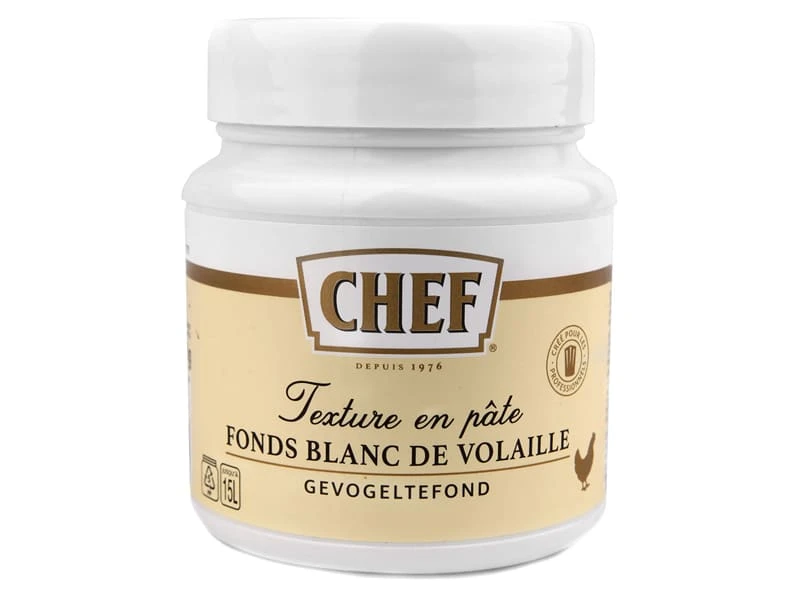 Fond Blanc De Volaille - En Pâte - 630 G - Chef® 1 Fond Blanc De Volaille - En Pâte - 630 G - Chef®