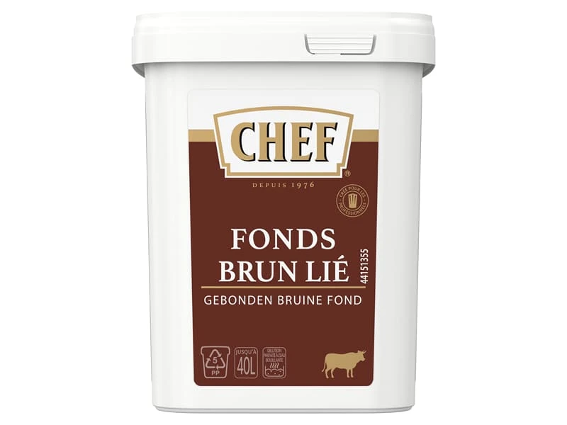 Fond Brun Lié - 600 G - Chef® 1 Fond Brun Lié - 600 G - Chef®