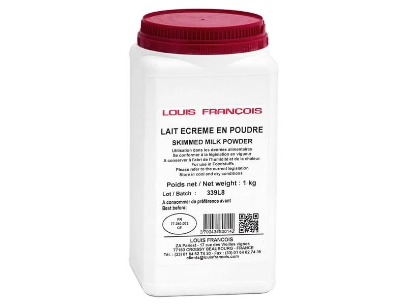 Lait écrémé En Poudre - 1 Kg - Louis François 1 Lait écrémé En Poudre - 1 Kg - Louis François