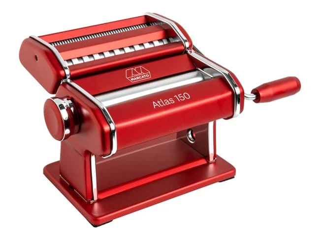 Machine à Pâtes - Atlas 150 - Design Rouge - Marcato 1 Machine à Pâtes - Atlas 150 - Design Rouge - Marcato