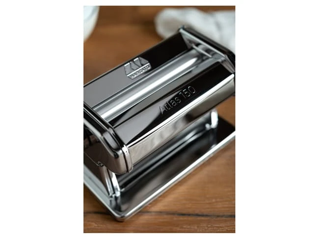 Machine à Pâtes - Atlas 150 - Acier Chromé - Marcato 3 Machine à Pâtes - Atlas 150 - Acier Chromé - Marcato – Image 3