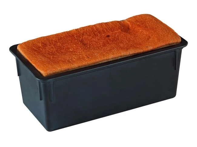 Moule Pain De Mie Exoglass® - Sans Couvercle - 18 X 8,5 Cm - Matfer 2 Moule Pain De Mie Exoglass® - Sans Couvercle - 18 X 8,5 Cm - Matfer – Image 2