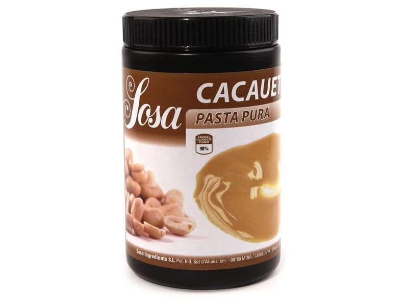 Pâte De Cacahuète 100% - Spéciale Pâtisserie - 1 Kg - Sosa 1 Pâte De Cacahuète 100% - Spéciale Pâtisserie - 1 Kg - Sosa