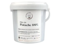 Pâte De Pistache 100% - Sans Sucre Ajouté Ni Colorants - 1 Kg - Comptoir Du Praliné