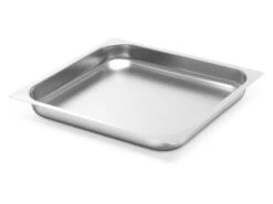 Plateau Gastronorme En Inox - 35 X 32 Cm - Hauteur 2 Cm - Hendi