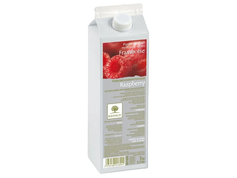 Purée De Framboise - 1 Kg - Ravifruit 1 Purée De Framboise - 1 Kg - Ravifruit