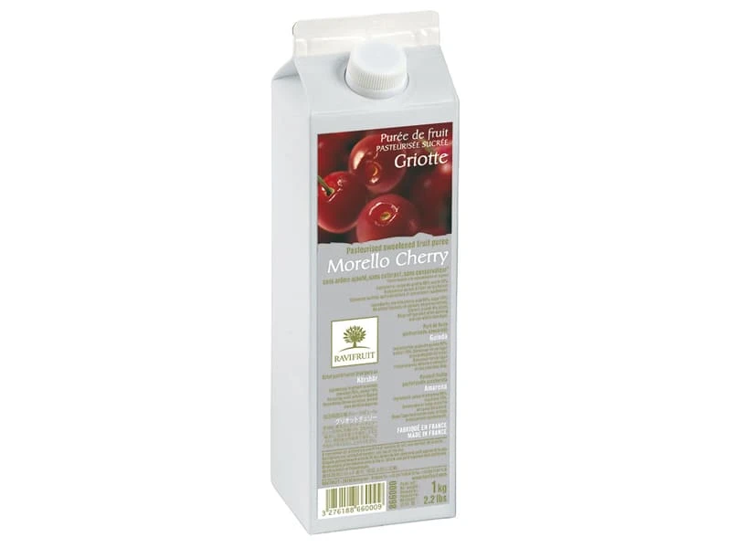 Purée De Griotte - 1 Kg - Ravifruit 1 Purée De Griotte - 1 Kg - Ravifruit