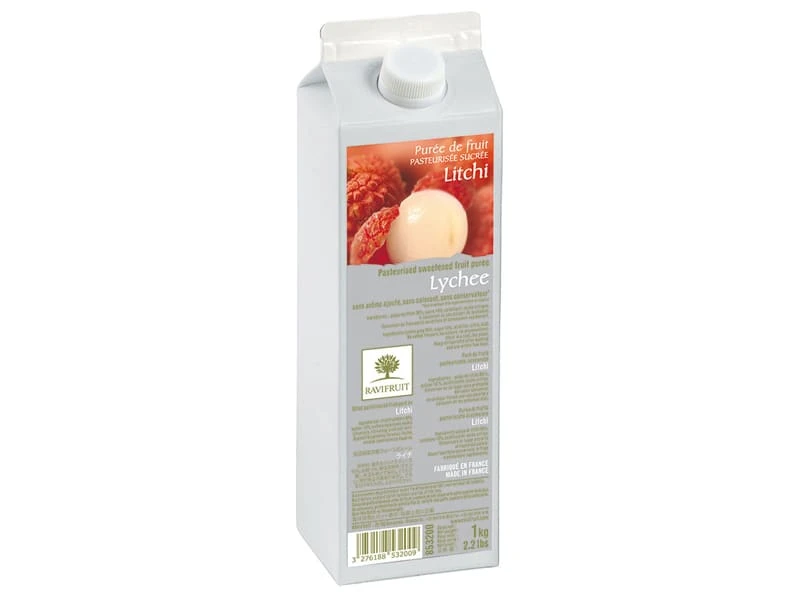 Purée De Litchi - 1 Kg - Ravifruit 1 Purée De Litchi - 1 Kg - Ravifruit