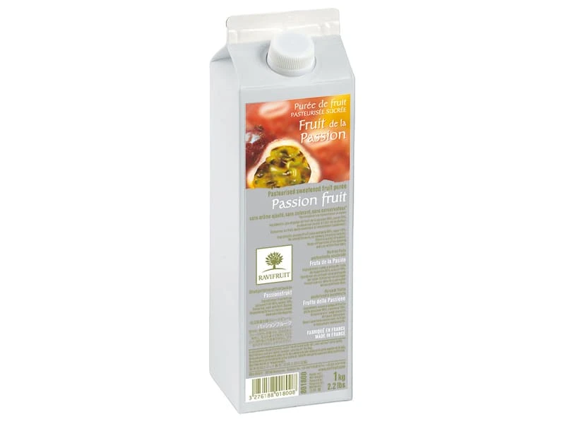 Purée De Fruit De La Passion - 1 Kg - Ravifruit 1 Purée De Fruit De La Passion - 1 Kg - Ravifruit
