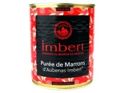 Purée De Marrons - Fabriquée à Aubenas - 875 G - Imbert