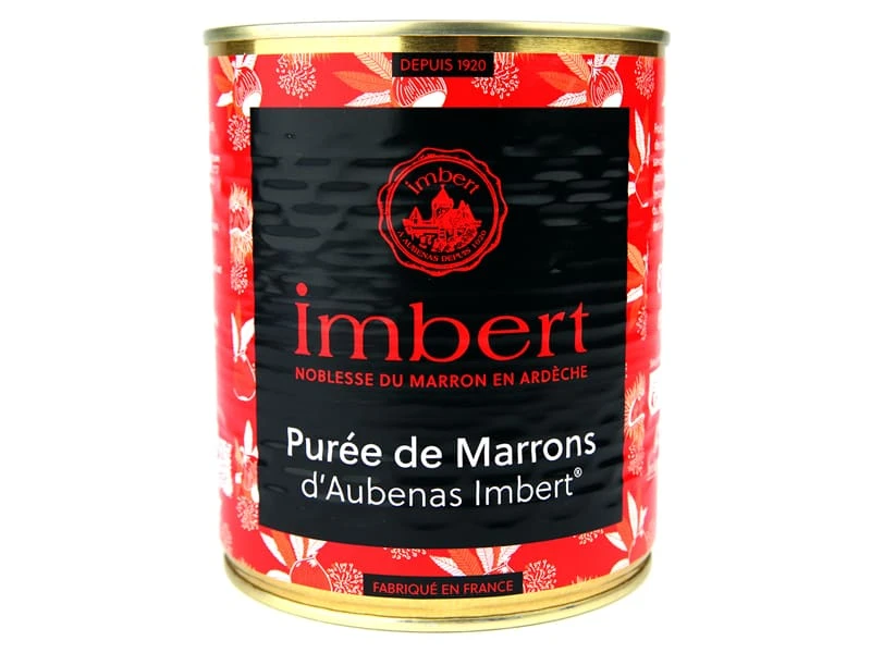 Purée De Marrons - Fabriquée à Aubenas - 875 G - Imbert 1 Purée De Marrons - Fabriquée à Aubenas - 875 G - Imbert