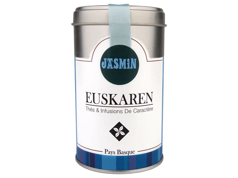 Thé Vert Au Jasmin - 100 G - Euskaren 1 Thé Vert Au Jasmin - 100 G - Euskaren