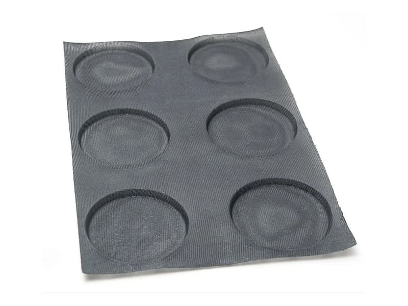 Moule à Pain - 6 Hamburgers - 60 X 40 Cm - Mae 1 Moule à Pain - 6 Hamburgers - 60 X 40 Cm - Mae